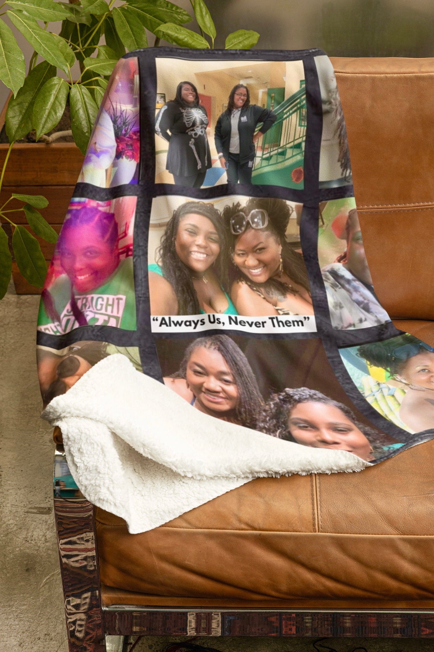 Personalized Flanel Throw Blanket