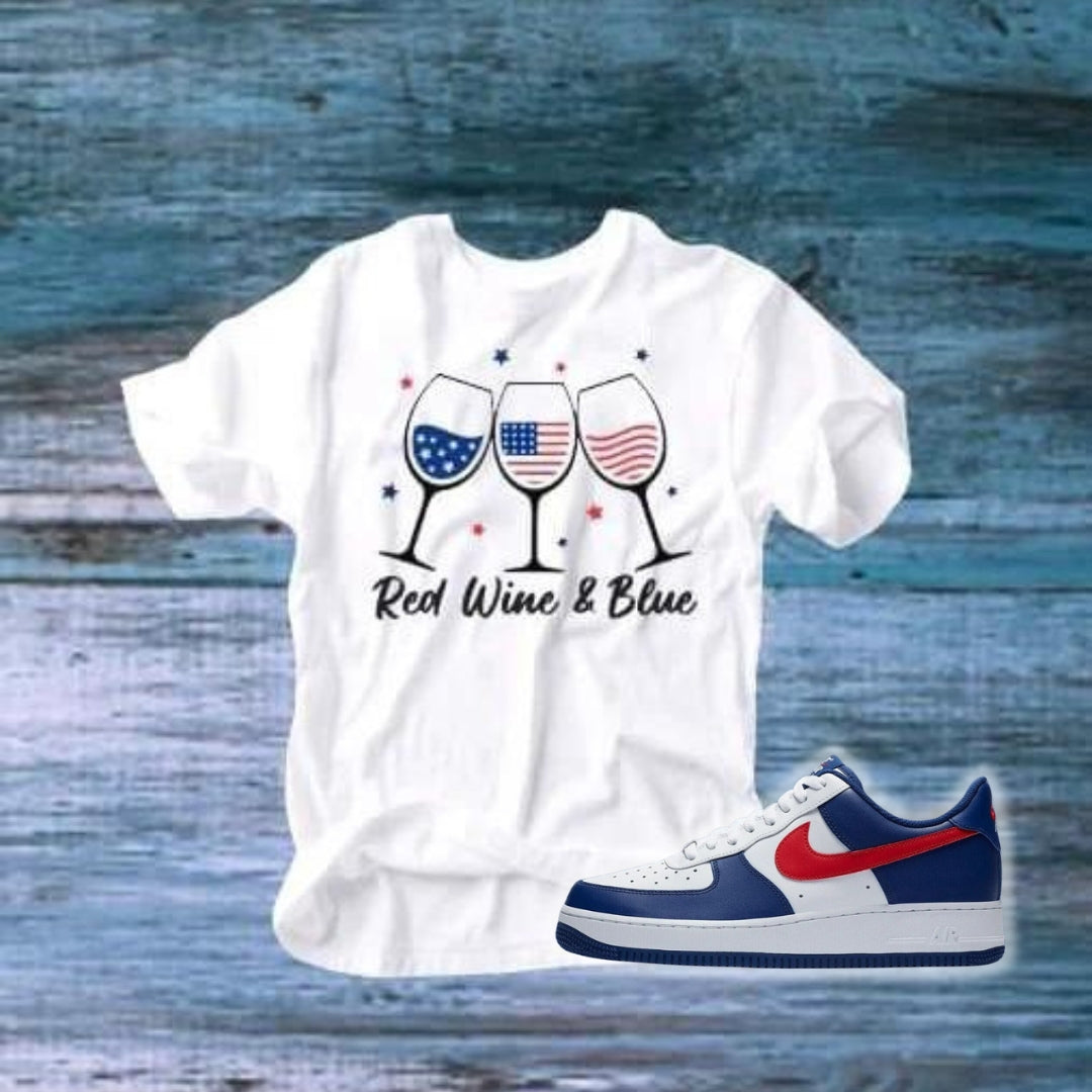 Red Wine & Blue