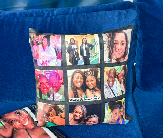 9 Panel Personalized Pillow